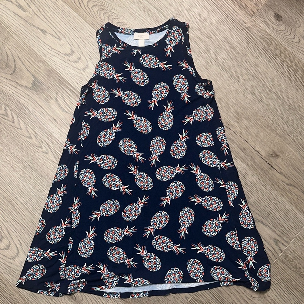 Loft Pineapple Dress